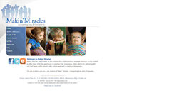 Desktop Screenshot of makinmiracles.com